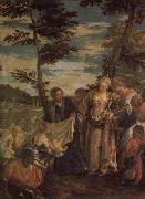 VERONESE (Paolo Caliari) Moses Saved from the Waters of the Nile china oil painting reproduction